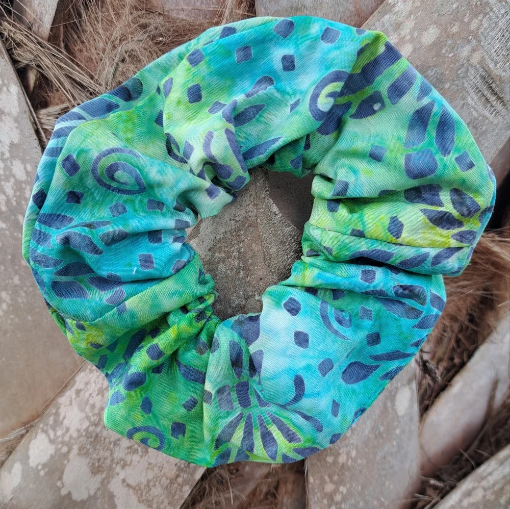 Today Special Listing Offer FOUR 100% Cotton Scrunchies Bundle - Picture 5 of 11